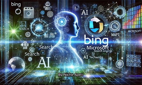 Bing SEO image with AI person